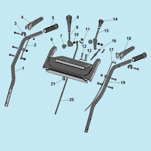 Тросы и рукоятки Champion ST661
